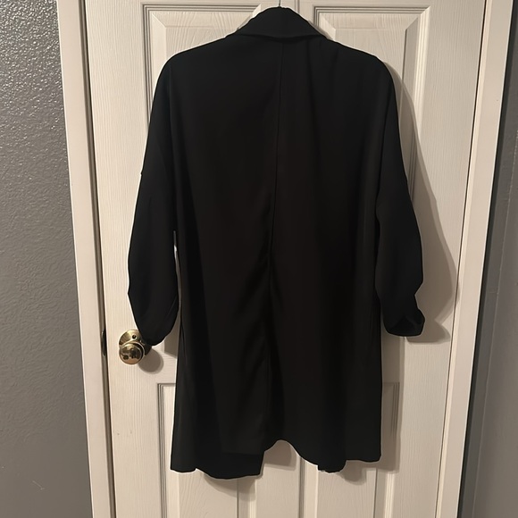 Max Studio xl black over coat/blazer light weight - Picture 5 of 7